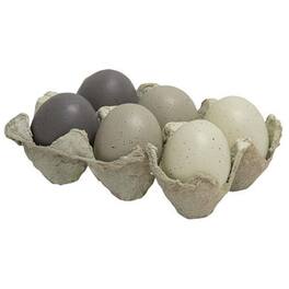 BreeBe - Farmhouse Colors Resin Egg 3 Asstd - Multicolor
