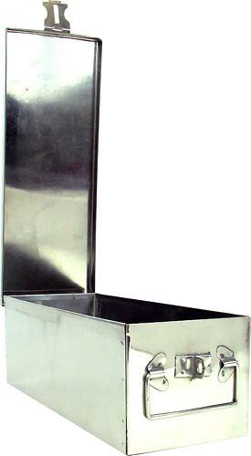 Angle Standard. Trademark - Trademark Tools Locking Metal Storage Box.