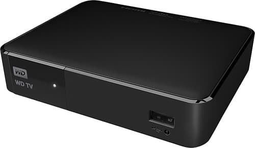 Alt View 13. WD - TV Personal Content Media Player - Black.
