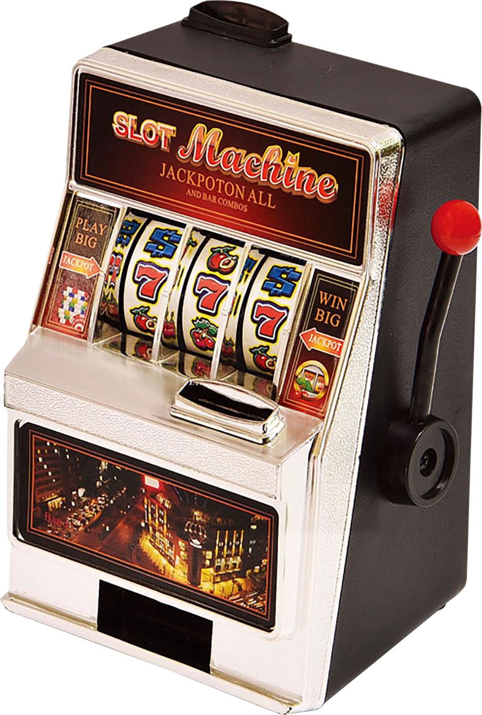 Vegas Slot Machine Piggy Bank
