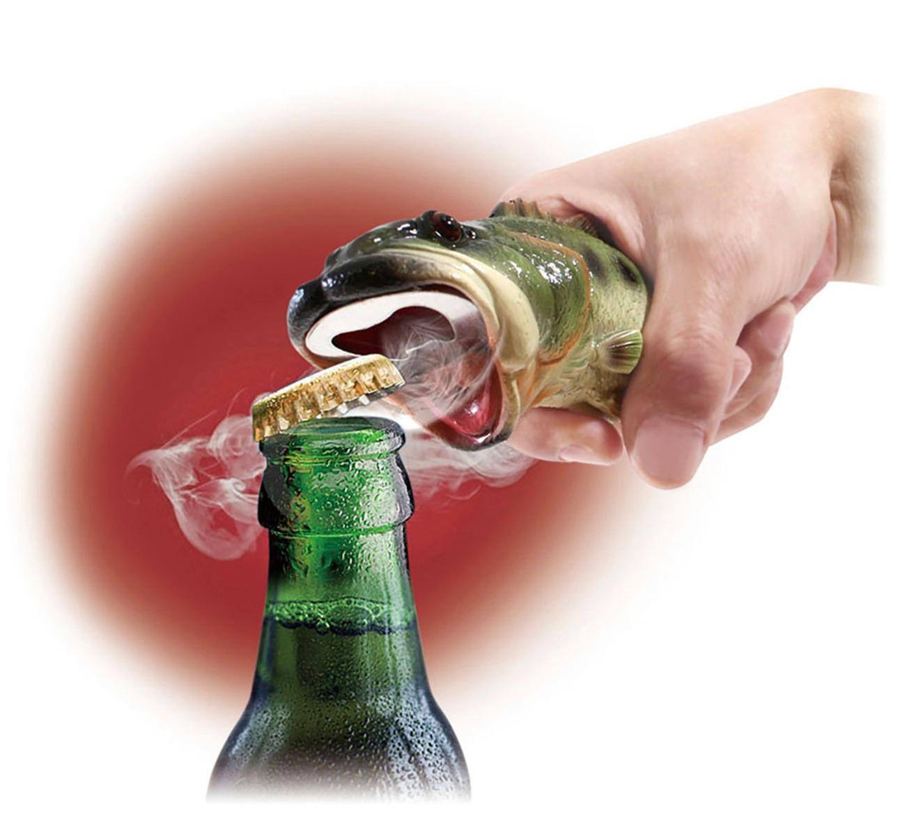 Best Buy: Samsonico USA Fish Bottle Opener Green SM-35343