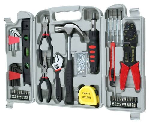 Front Standard. Trademark - Trademark Tools 130-Piece Hand Tool Set.