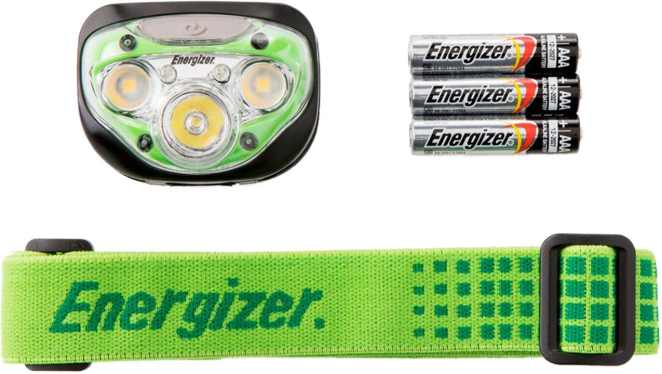 Alt View 12. Energizer - 250 Lumen Vision HD+ Headlight LED Head Flashlight - Green.