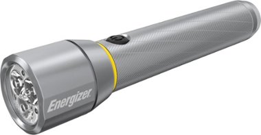 Energizer - Vision HD Extra Performance LED Flashlight - Silver - Front_Zoom