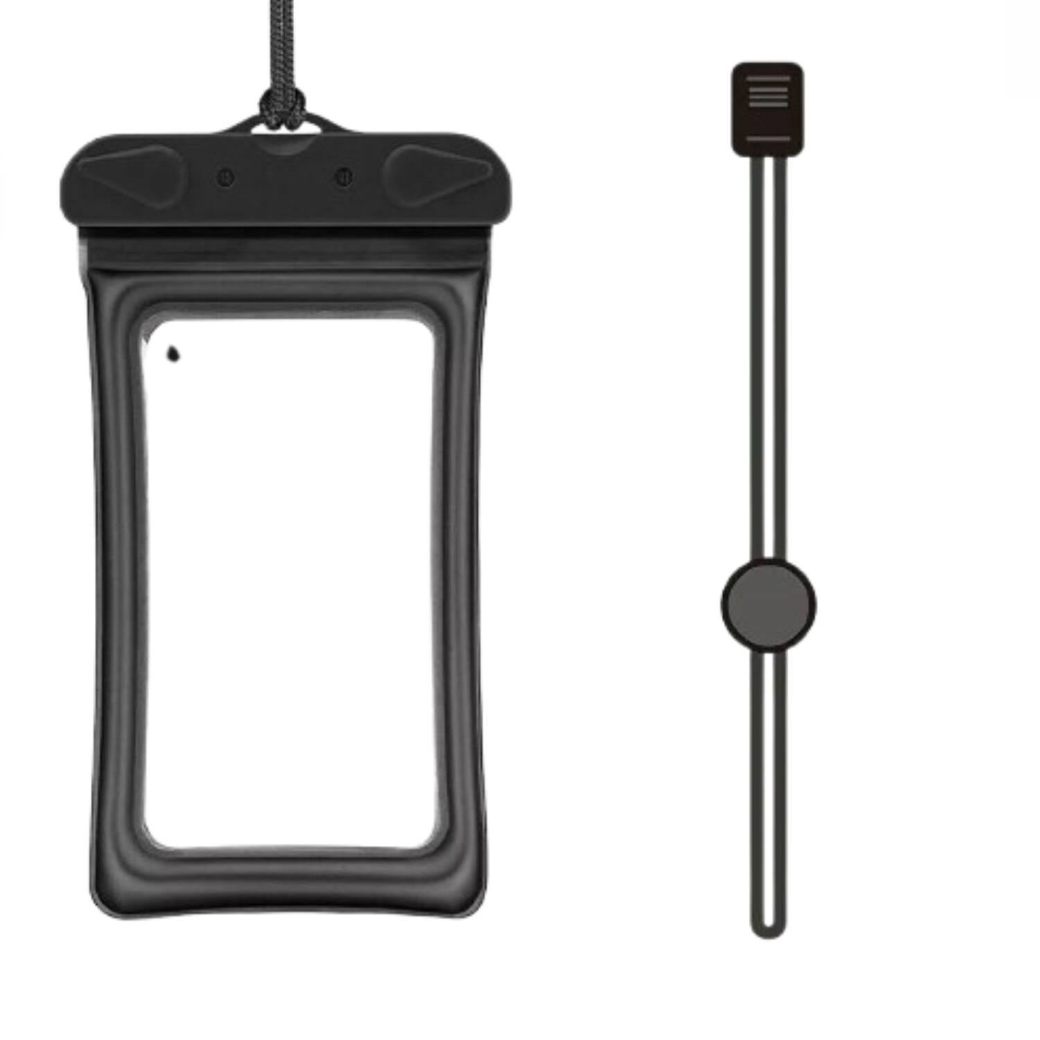 Stock Preferred - Waterproof Floating Pouch Dry Bag Case for iPhone & Smartphones - Black