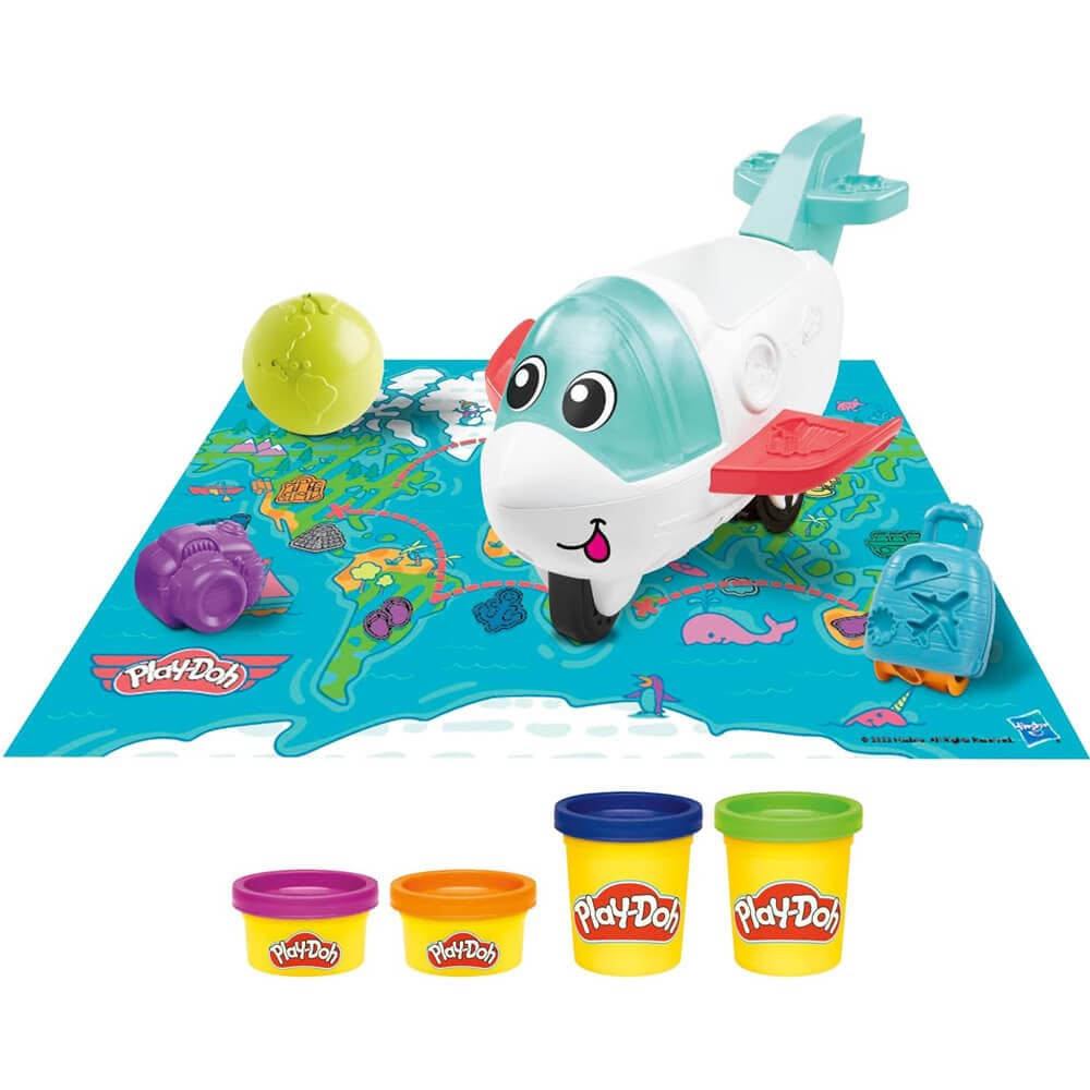 Hasbro F8804 Play-Doh Airplane Explorer Starter Set - Black