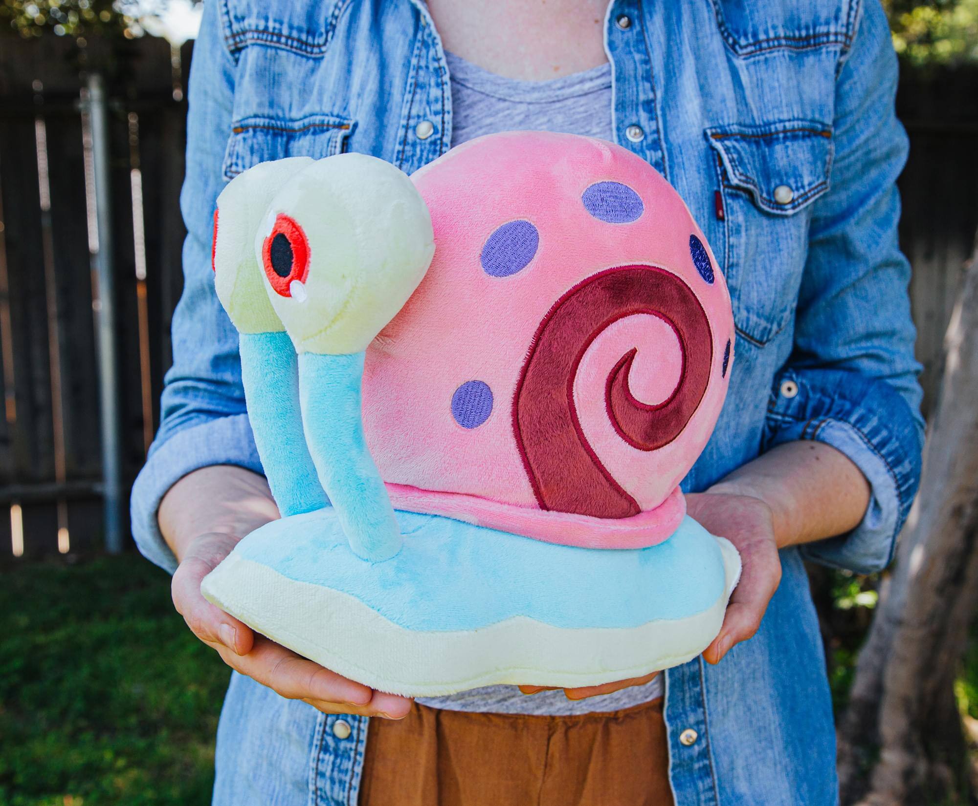 Alt View 4. Nickelodeon - Nickelodeon SpongeBob SquarePants Gary The Snail 10-Inch Collector Plush Toy - Multi-Color.