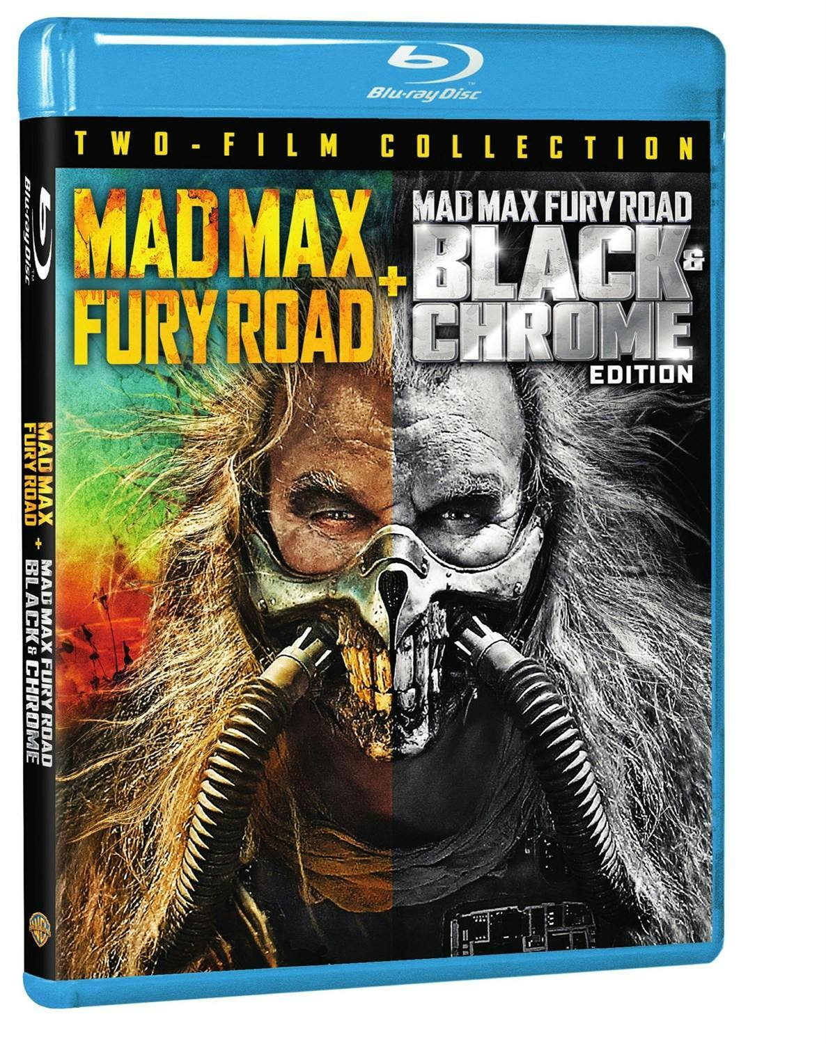 Angle. Mad Max: Fury Road/Mad Max: Fury Road - Black and Chrome Edition (Blu-ray + Black & Chrome Edition) [Blu-ray].