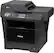 Front. Brother - MFC-8710DW Wireless Black-and-White All-In-One Printer - Black.