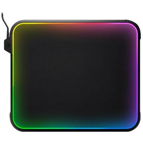 Best Buy SteelSeries QcK Illuminated Mouse Pad Black 63391