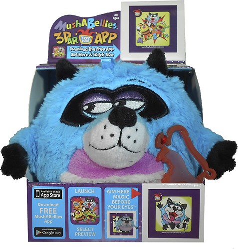  MushABellies - Racket Raccoon MushABelly Plush Toy
