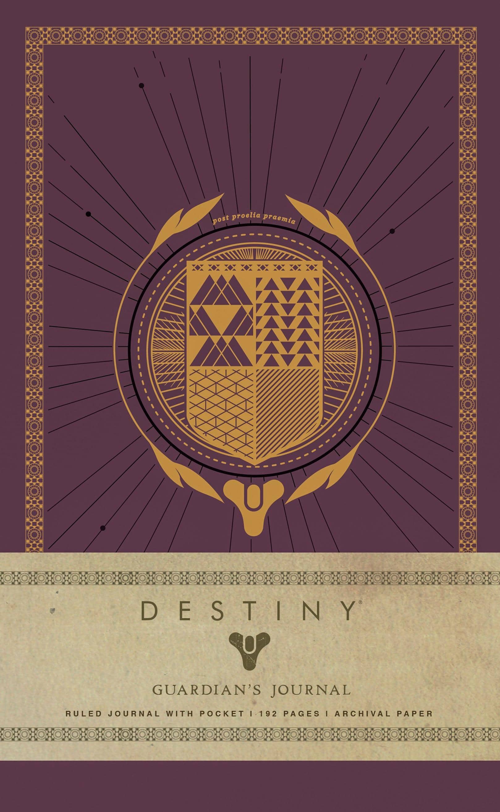 Destiny - Guardian's Journal - Larger Front