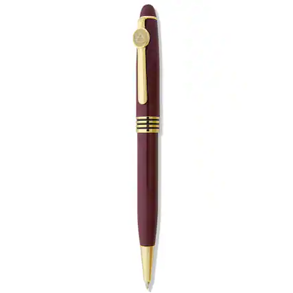 Front. Jardine - Burgundy Auburn Tigers Ball Point Pen - Burgundy.