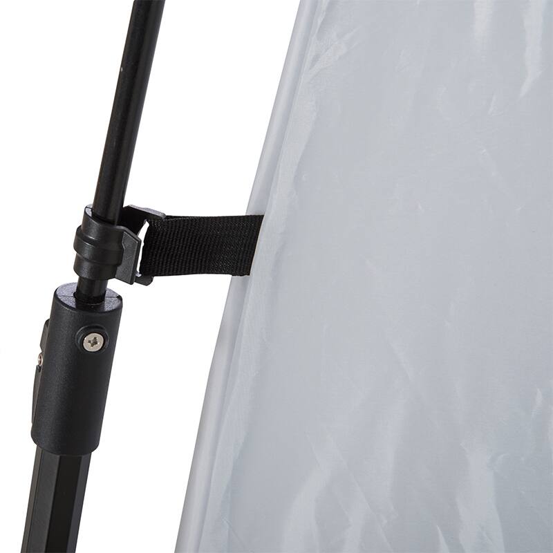 Alt View 7. Outsunny - Shower Tent, Pop Up Privacy Shelter for Camping, Dressing Changing Room, Portable Instant Outdoor Shower Tent Enclosure - Black.