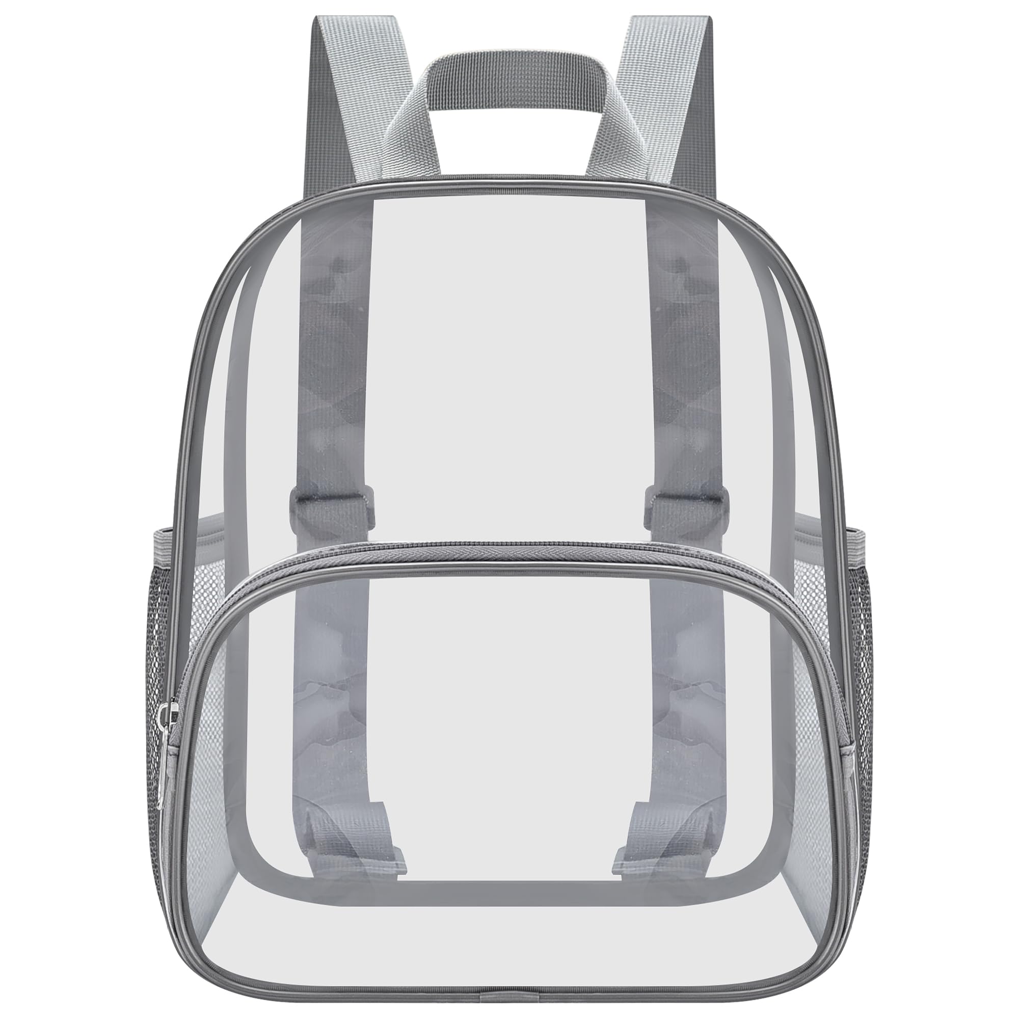 Alt View 4. Pacoar Cade - Clear Backpack For Stadium Events Small 11.5x9.5x6 Concert Sport Work Travel - Pink-Mini.