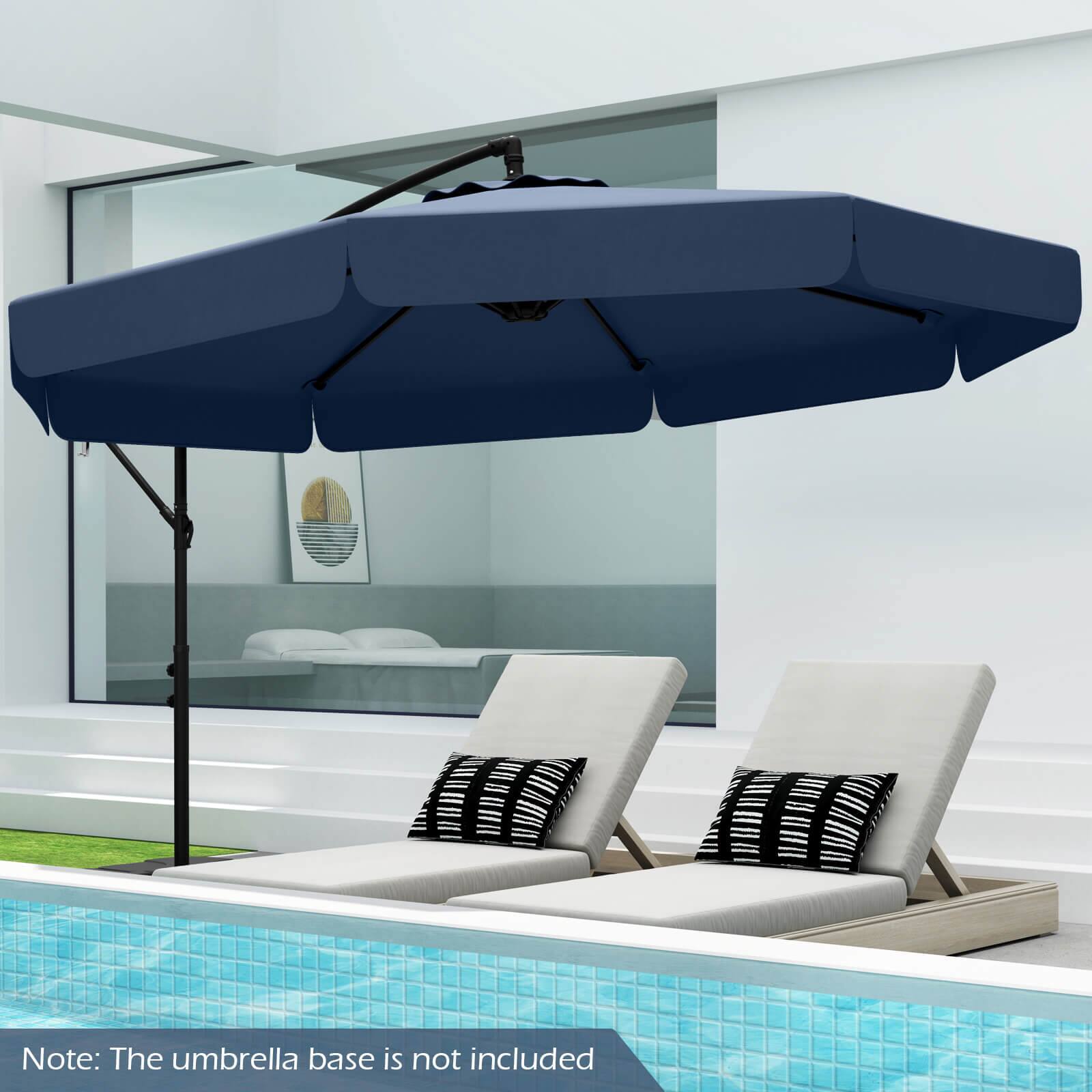 Note: The umbrella base is not included.