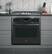 Alt View 13. GE - 30" Built-In Single Electric Convection Wall Oven - Black Stainless Steel.