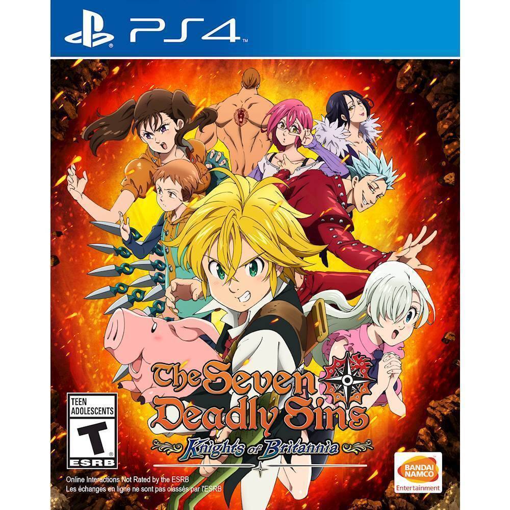 Front. BANDAI NAMCO Entertainment - The Seven Deadly Sins: Knights of Britannia. - T (Teen 13+)