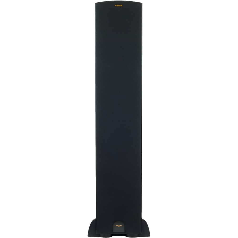 Front. Klipsch - Dual 6-1/2" Passive Floor Speaker (Each) - Brushed black.