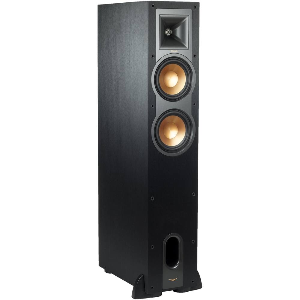 Alt View 11. Klipsch - Dual 6-1/2" Passive Floor Speaker (Each) - Brushed black.