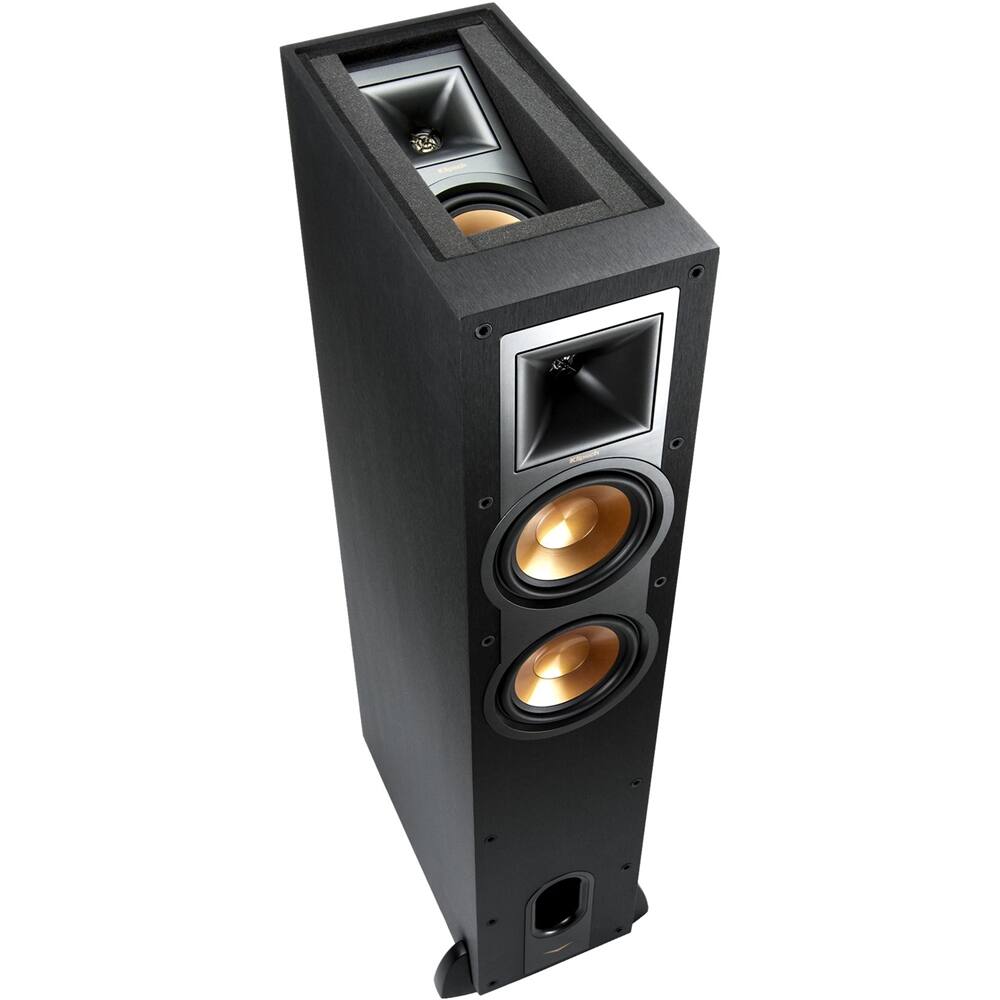 Alt View 13. Klipsch - Dual 6-1/2" Passive Floor Speaker (Each) - Brushed black.