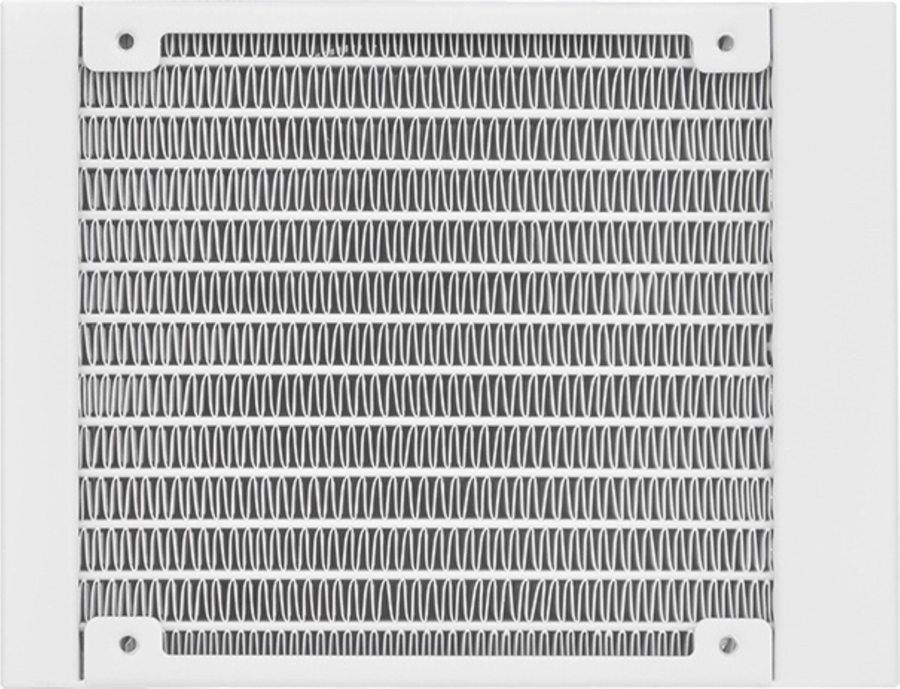 Alt View 12. Thermaltake - TH120 V2 ARGB Sync 120mm AIO Liquid Cooler (1x 120mm ARGB PWM Fans) with Mirror Rotating Cap Design - White.