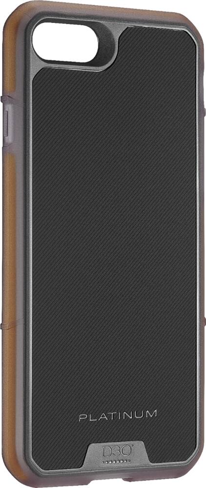 case for apple iphone 8 - black/orange case for apple iphone 8 - black/orange