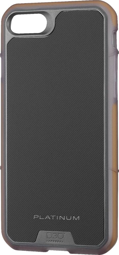 case for apple iphone 8 - black/orange case for apple iphone 8 - black/orange