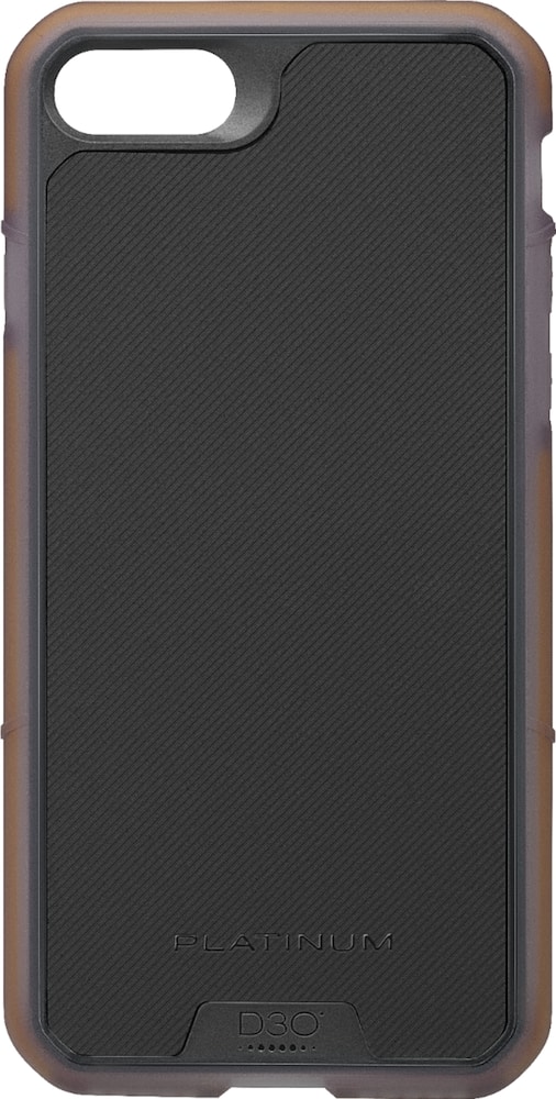 case for apple iphone 8 - black/orange case for apple iphone 8 - black/orange