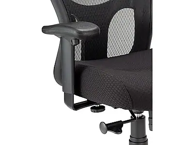 Tempur Pedic Ergonomic Mesh Swivel Task Chair, (TP9000) Black