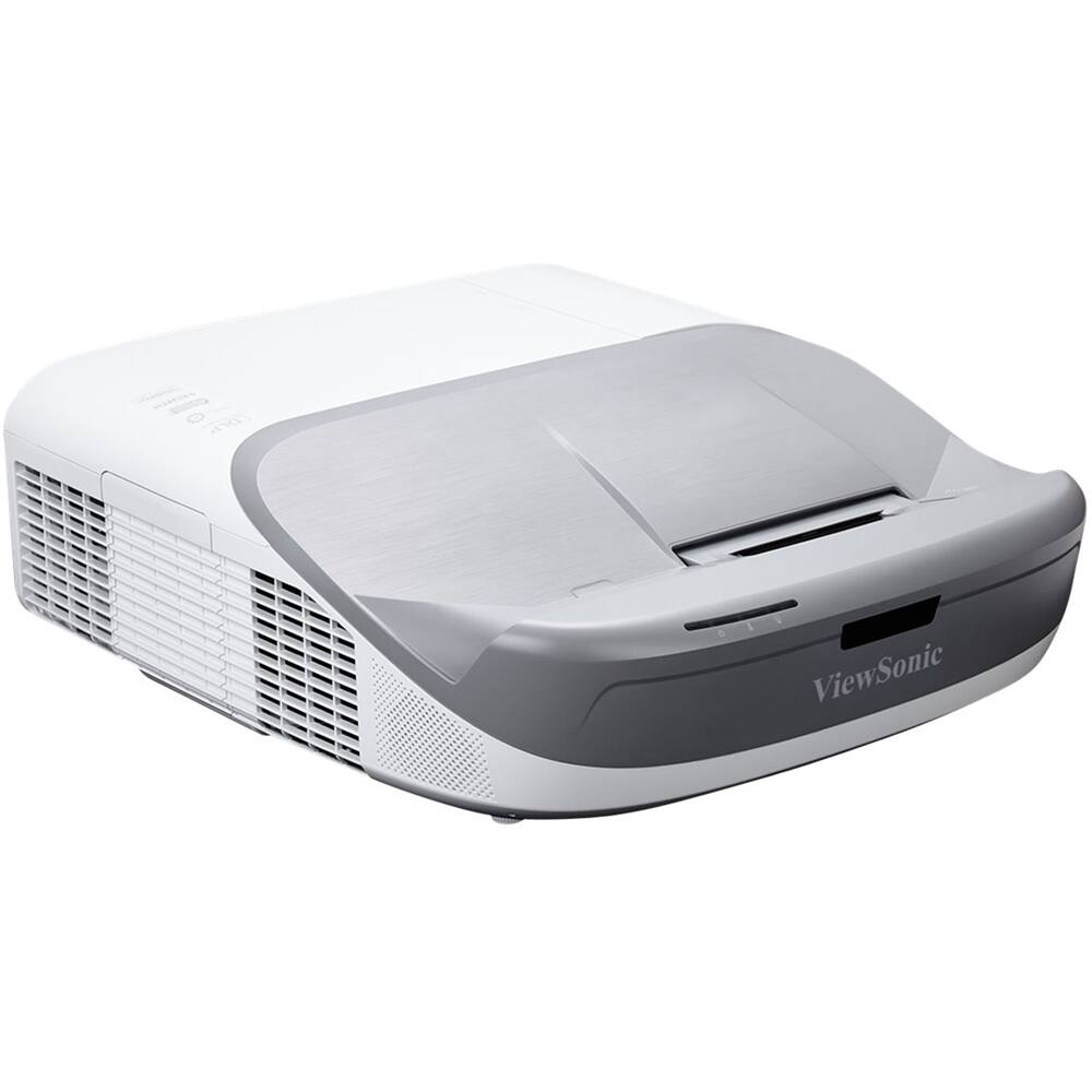 Left View: ViewSonic - PX800HD 1080p DLP Projector - Gray/White
