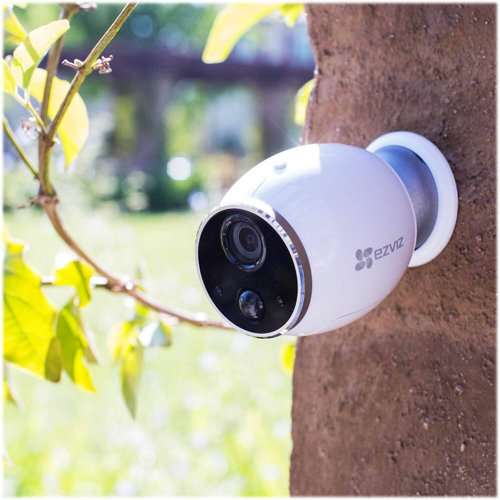 EZVIZ Indoor/Outdoor 720p WiFi Network Surveillance Camera w/Base