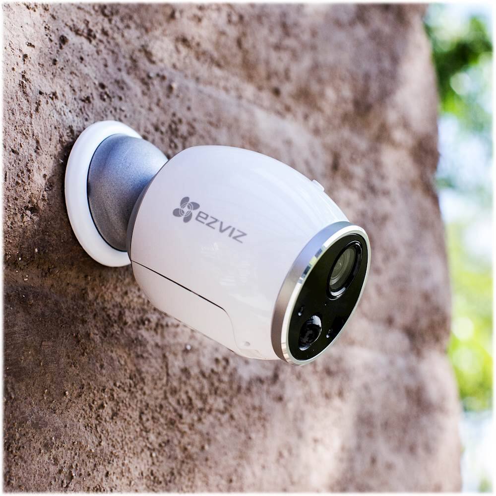 EZVIZ Indoor/Outdoor 720p WiFi Network Surveillance Camera w/Base