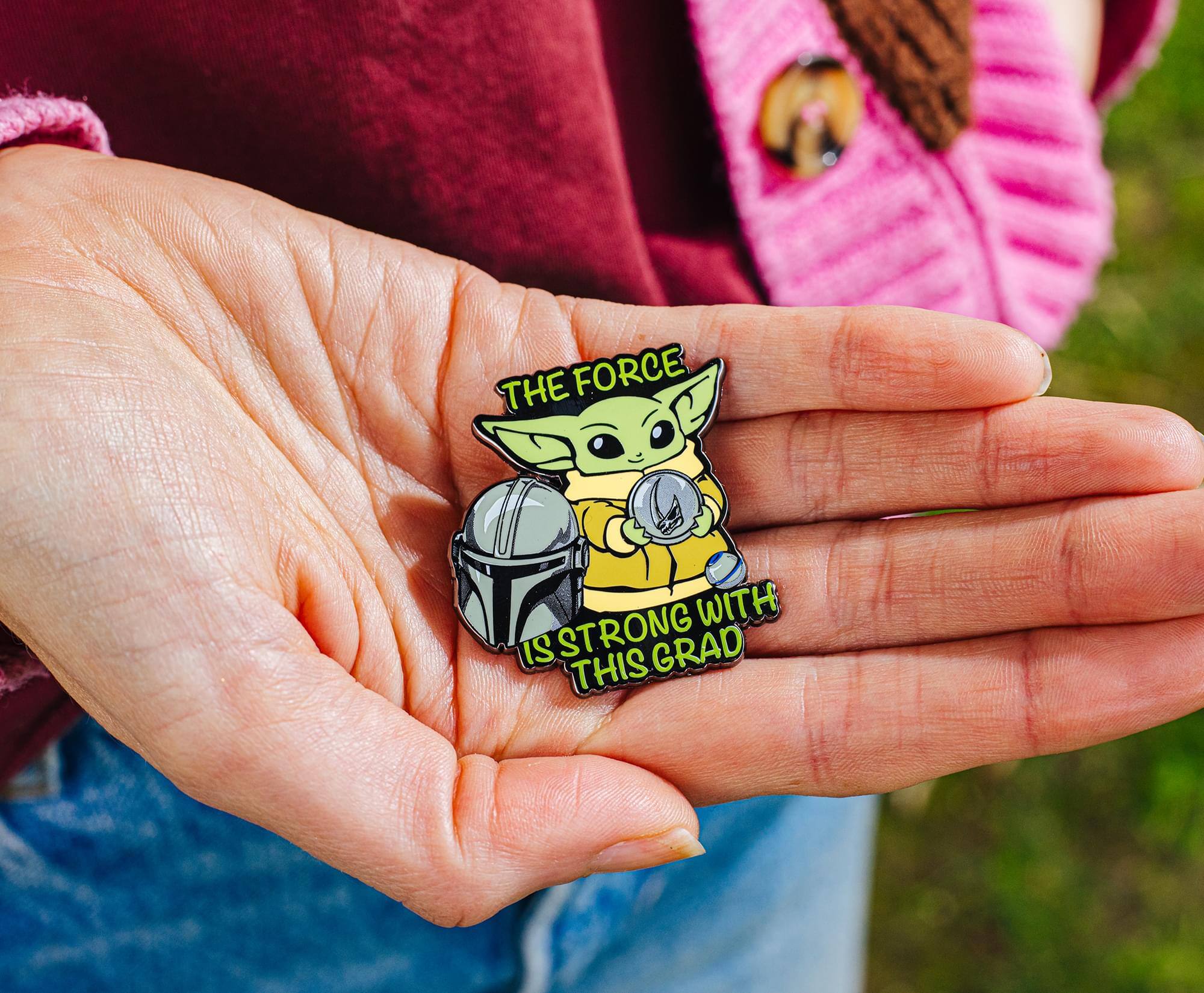 The Force is strong with this grad.