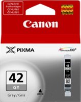 Canon - CLI-42 Standard Capacity Ink Cartridge - Gray - Front_Zoom