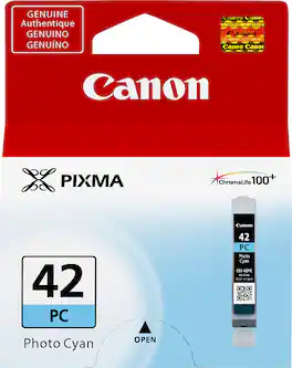 Canon - CLI-42 Ink Cartridge - Photo Cyan