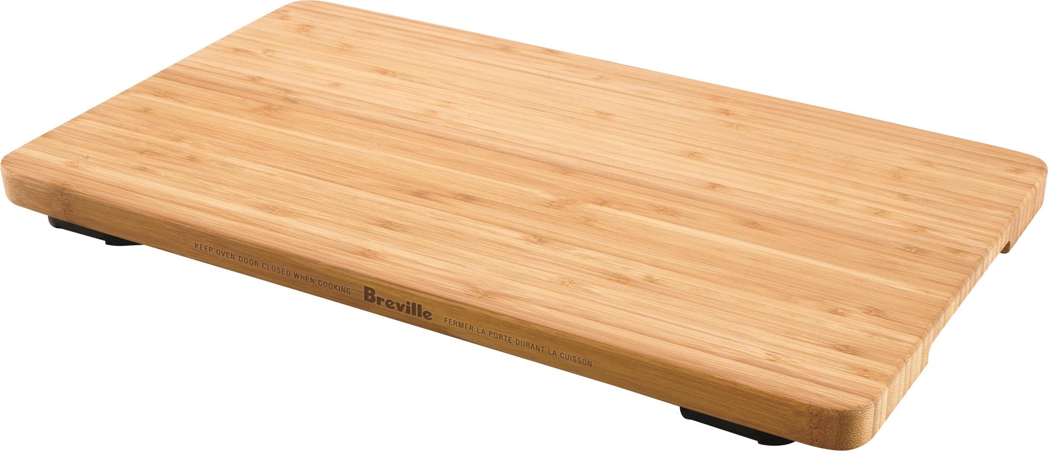 Angle View: Breville - Cutting Board for the Smart Oven Air - Bamboo