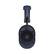 Left. Master & Dynamic - MH40 Wired Over-the-Ear Headphones (iOS) - Black Metal/Navy Leather.