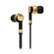 Front. Master & Dynamic - ME05 Wired In-Ear Headphones (iOS) - Black Rubber/Brass Metal.