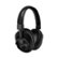 Left Zoom. Master & Dynamic - MW60 Wireless Over-the-Ear Headphones - Black Leather/Black Metal.