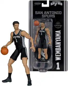McFarlane Toys - McFarlane SportsPicks - NBA - Victor Wembanyama (San Antionio Spurs) 6" Action Figure - COLLECTIBLES - Multicolor