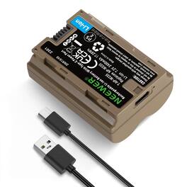 Neewer - 2400mAh NP-W235 Replacement Battery for Fujifilm, USB-C Quick Charge (2.3H)