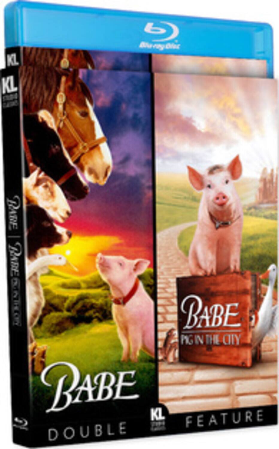 Babe / Babe: Pig in the City (Double Feature)   - BLU-RAY