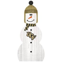 Fan Creations - UCF Knights 31'' Snowman Leaner - White
