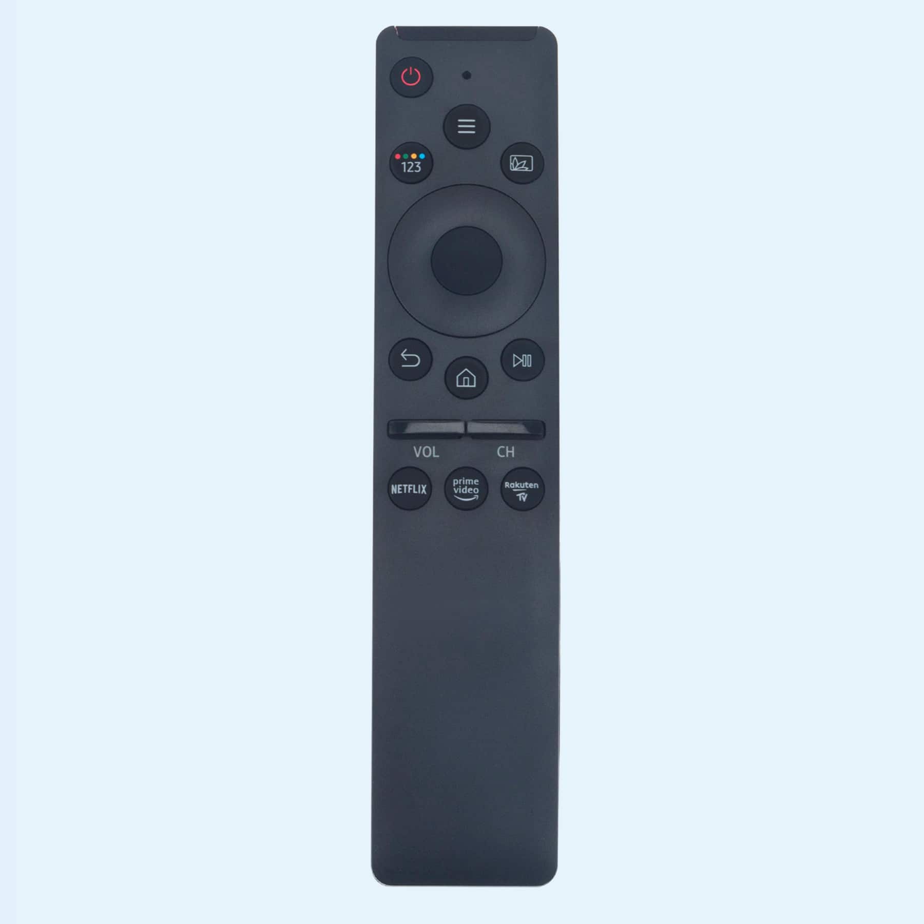 ALLIMITY - Universal IR Replaced Remote fit for Samsung TV 6 series 7 series 8 series QLED Q60T Q70T Q80T series RU9000 -TU8000 - Black