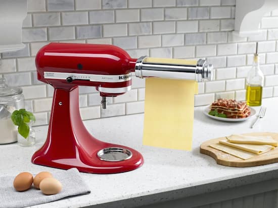 Accessories Zoom. KitchenAid - Artisan Series 5 Quart Tilt-Head Stand Mixer - KSM150PSER - Empire Red.