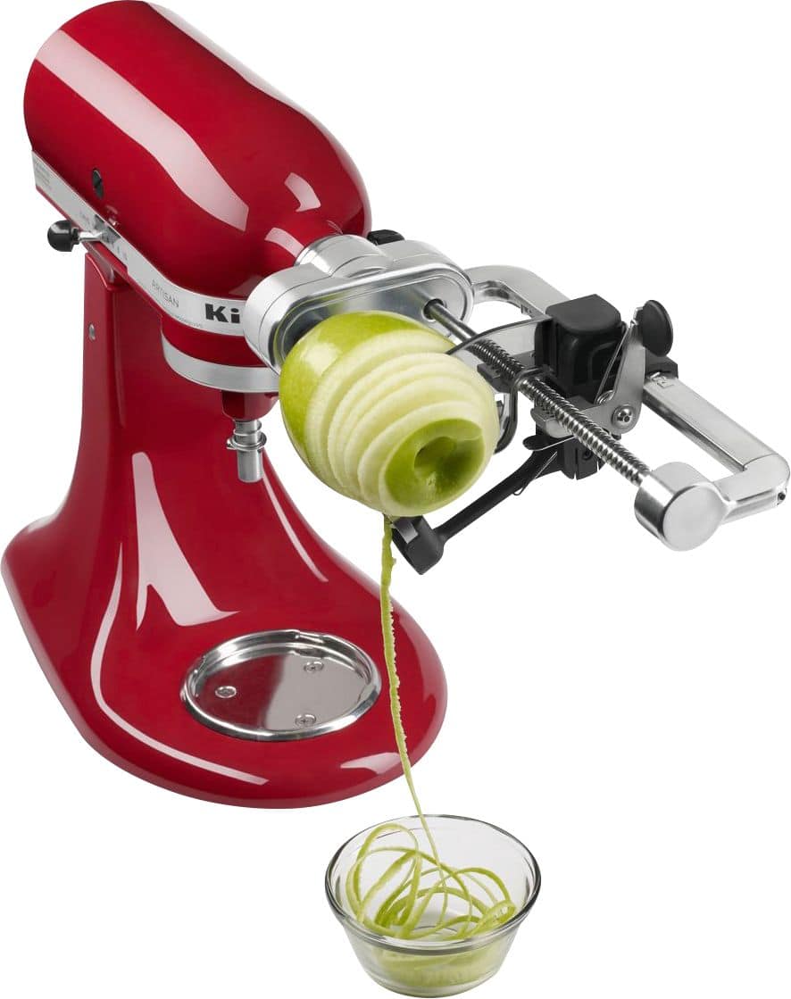 Alt View 1. KitchenAid - Artisan Series 5 Quart Tilt-Head Stand Mixer - KSM150PSER - Empire Red.