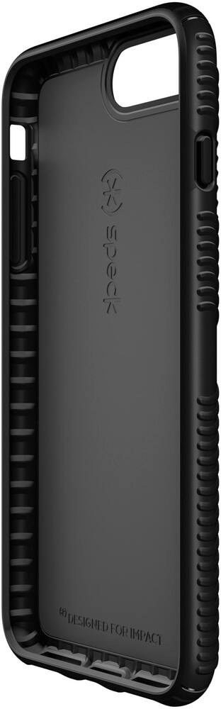 presidio grip case for apple iphone 6 plus, 6s plus, 7 plus and 8 plus - black presidio grip case for apple iphone 6 plus, 6s plus, 7 plus and 8 plus - black
