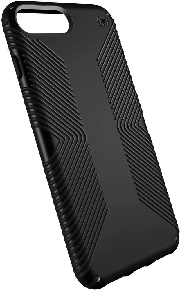 presidio grip case for apple iphone 6 plus, 6s plus, 7 plus and 8 plus - black presidio grip case for apple iphone 6 plus, 6s plus, 7 plus and 8 plus - black