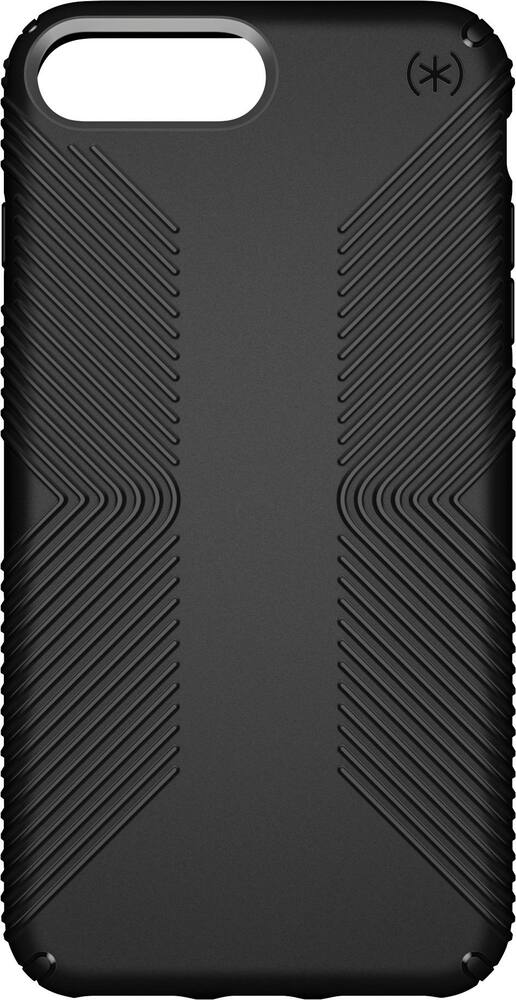 presidio grip case for apple iphone 6 plus, 6s plus, 7 plus and 8 plus - black presidio grip case for apple iphone 6 plus, 6s plus, 7 plus and 8 plus - black